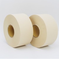 Recycled wood pulp soft toilet tissue paper jumbo roll