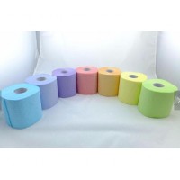 Toilet paper printed colorful roll of paper hot sale fashion design