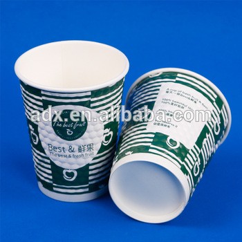 Custom Printed NEW TECHNOLOGY MATTE Surface+Aluminum Ice Cream Paper Cups With spoon lids